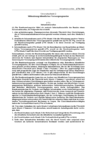 Dokument &sect; 77a Infrastrukturatlas