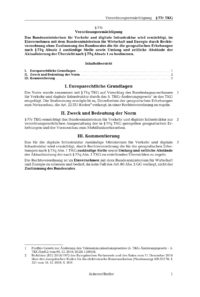 Dokument § 77r Verordnungsermächtigung