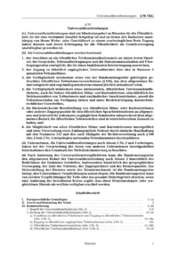 Dokument § 78 Universaldienstleistungen