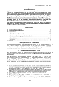 Dokument § 91 Anwendungsbereich