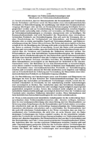 Dokument § 100 Störungen von Telekommunikationsanlagen und Missbrauch von Telekommunikationsdiensten