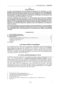 Dokument § 106 Telegrammdienst