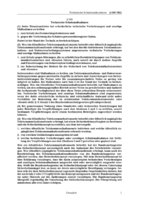 Dokument &sect; 109 Technische Schutzma&szlig;nahmen