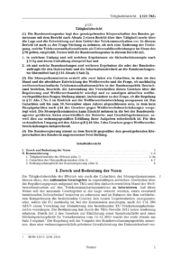 Dokument &sect; 121 T&auml;tigkeitsbericht