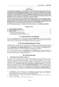 Dokument § 122 Jahresbericht