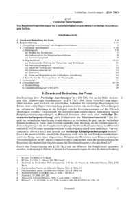 Dokument § 130 Vorläufige Anordnungen