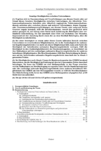 Dokument § 133 Sonstige Streitigkeiten zwischen Unternehmen