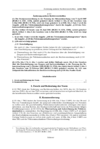 Dokument &sect; 151 &Auml;nderung anderer Rechtsvorschriften