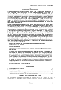 Dokument § 152 Inkrafttreten, Außerkrafttreten