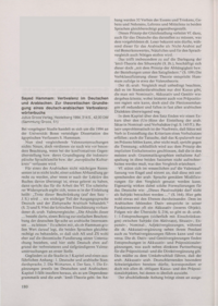 Dokument Sayed Hammam: Verbvalenz im Deutschen und Arabischen. Zur theoretischen Grundlegung eines deutsch-arabischen Verbvalenzwörterbuchs