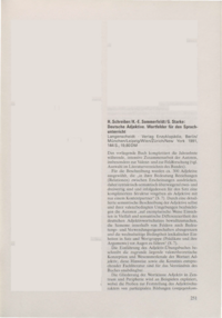 Dokument H. Schreiber/K.-E. Sommerfeldt/G. Starke: Deutsche Adjektive. Wortfelder f&uuml;r den Sprachunterricht