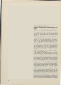 Dokument Barbara Wotjak/Manfred Richter: Deutsche Phraseologismen. Ein Übungsbuch für Ausländer