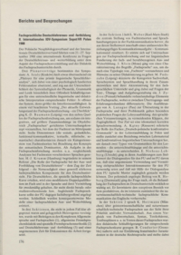 Dokument Fachsprachliche Deutschlehreraus- und -fortbildung II. Internationales IUV-Symposium Sopot/VR Polen 1988