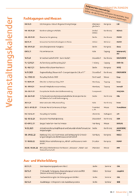 Dokument Veranstaltungskalender