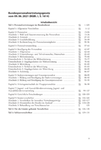 Bundespersonalvertretungsgesetz vom 09. 06. 2021 (BGBl. I, S. 1614)
