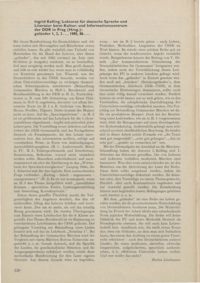 Dokument lngrid Kelling/Lektorat für deutsche Sprache und Literatur beim Kultur- und Informationszentrum der DDR in Prag (Hrsg.): geländer 1, 2, 3 ... 1985, 86 ...