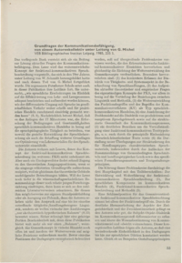 Dokument Grundfragen der Kommunikationsbef&auml;higung, von einem Autorenkollektiv unter Leitung von G. Michel