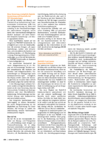 Dokument Mitteilungen aus der Industrie