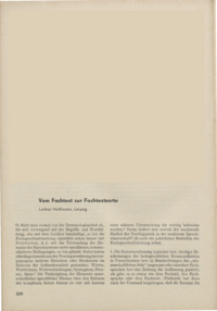 Dokument Vom Fachtext zur Fachtextsorte