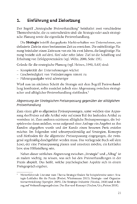 Dokument Einführung und Zielsetzung