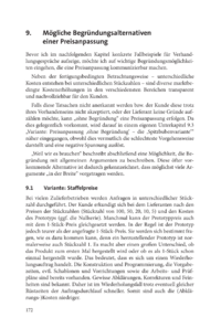 Dokument Mögliche Begründungsalternativen einer Preisanpassung