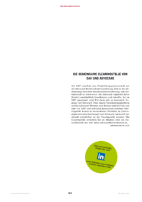 Dokument Die gemeinsame Clearingstelle von DAV und Advocard