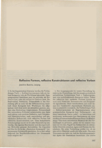 Dokument Reflexive Formen, reflexive Konstruktionen und reflexive Verben