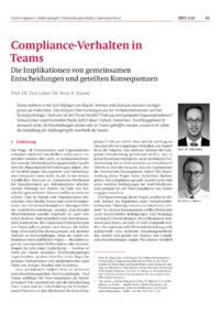 Dokument Compliance-Verhalten in Teams