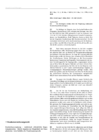 Dokument Krankenversicherungsrecht