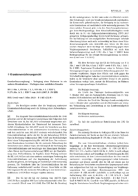 Dokument Krankenversicherungsrecht