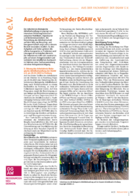 Dokument Aus der Facharbeit der DGAW e.V.