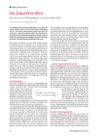 Dokument Die Zukunft im Blick