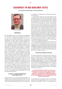 Dokument Sicherheit in der Berliner Justiz