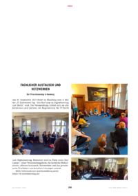 Dokument Fachlicher Austausch und Netzwerken