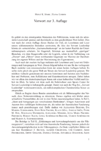 Dokument Vorwort zur 3. Auflage