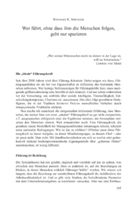 Dokument Wer führt, ohne dass ihm die Menschen folgen, geht nur spazieren