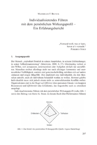 Dokument Individualisierendes Führen mit dem persönlichen Wirkungsprofil – Ein Erfahrungsbericht