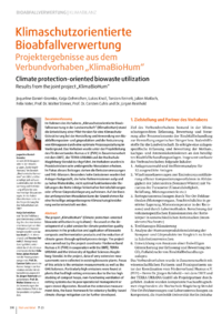 Dokument Klimaschutzorientierte Bioabfallverwertung