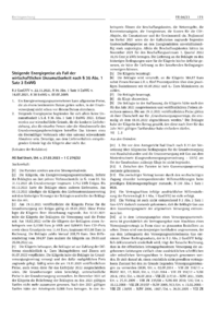 Dokument Steigende Energiepreise als Fall der wirtschaftlichen Unzumutbarkeit nach &sect; 36 Abs. 1 Satz 3 EnWG