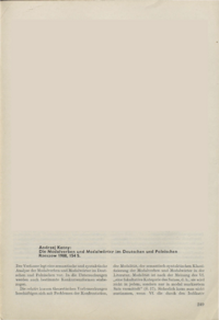 Dokument Andrzej Katny: Die Modalverben und Modalwörter im Deutschen und Polnischen