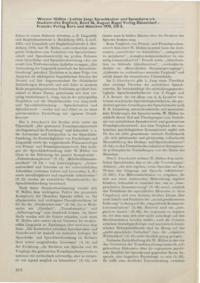 Dokument Werner H&uuml;llen/Lothar Jung: Sprachkultur und Spracherwerb Studienreihe Englisch, Band 46, August Bagel Verlag D&uuml;sseldorf &ndash;
