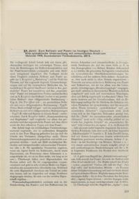 Dokument A. Jäntti: Zum Reflexiv und Passiv im heutigen Deutsch – Eine syntaktische Untersuchung mit semantischen Ansätzen. Helsinki 1978, Suomalainen Tiedeakatemie, 305 S.