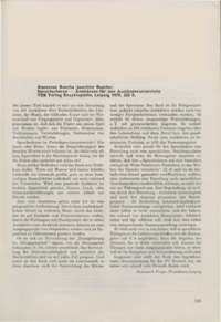 Dokument Annerose Buscha/Joachim Buscha: Sprachscherze – Anekdoten für den Ausländerunterricht, VEB Verlag Enzyklopädie, Leipzig 1979, 225 S.