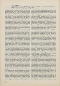 Dokument Alois Jedlička: Die Schriftsprache in der heutigen Kommunikation. Linguistische Studien VEB Verlag Enzyklop&auml;die, Leipzig 1978