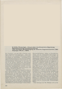 Dokument K. D. Pilz: Phraseologie – Versuch einer interdisziplinären Abgrenzung, Begriffsbestimmung und Systematisierung unter besonderer Berücksichtigung der deutschen Gegenwartssprache, 2. Bde. Göppingen 1978, 52 + 1039 S.
