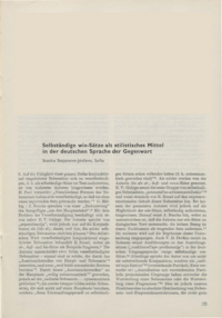 Dokument Selbst&auml;ndige wie-S&auml;tze als stilistisches Mittel in der deutschen Sprache der Gegenwart