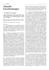 Dokument Vertragsärztliche Versorgung
