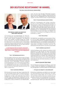 Dokument Der Deutsche Rechtsmarkt im Wandel