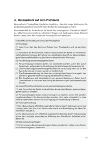 Dokument Datenschutz auf dem Prüfstand