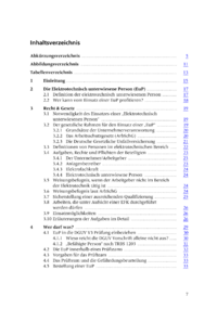 Dokument Inhaltsverzeichnis